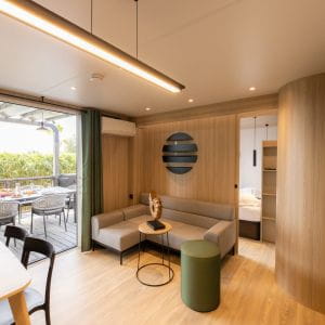 Mobilhome Malibu Simple Domaine du Colombier 5 étoiles Camping Var